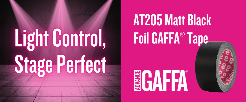 GAFFA Christmas Campaign Email headers (11) AT205 Matt Black Foil GAFFA® Tape